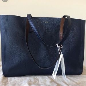Tori Burch Phoebe Royal Navy Tote